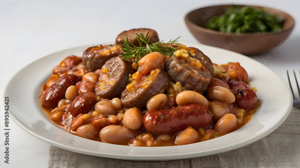 sausage and bean cassoulet sausage and bean cassoulet