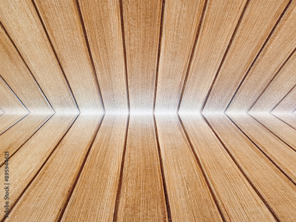 empty wooden floor and a wooden wall for a background. empty wooden floor and a wooden wall for a background.