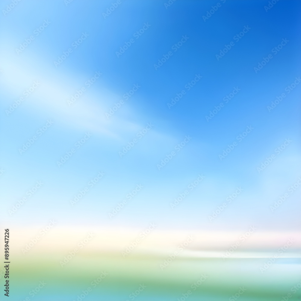 Obraz premium blue sky and clouds