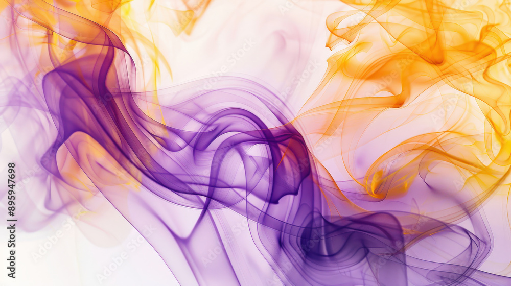 Abstract Colorful Smoke at Dawn Abstract Colorful Smoke at Dawn