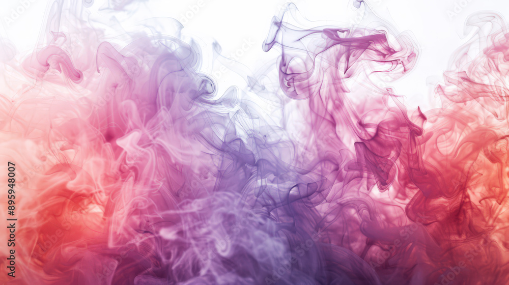 Abstract Colorful Ink Cloud Abstract Colorful Ink Cloud