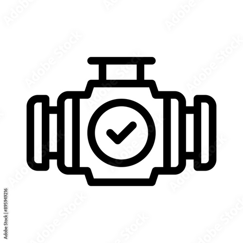 engine line icon