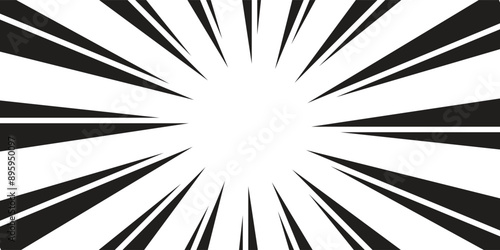 Cartoon halftone line. Comic lines. Concentrated frames. Superhero hero. Anime focus isolated on white background. Radial pattern. Accent attention. Action hd. Superhero texture. Vector illustration