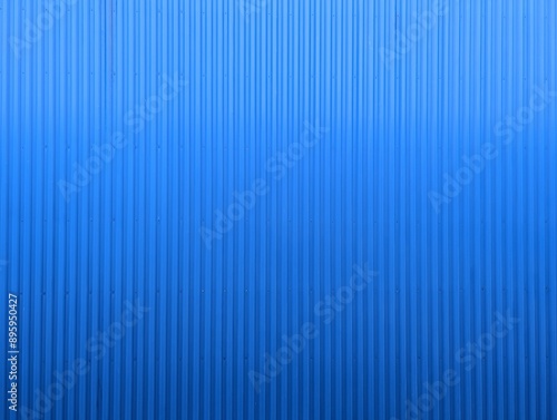 Blue metal sheet wall background 
