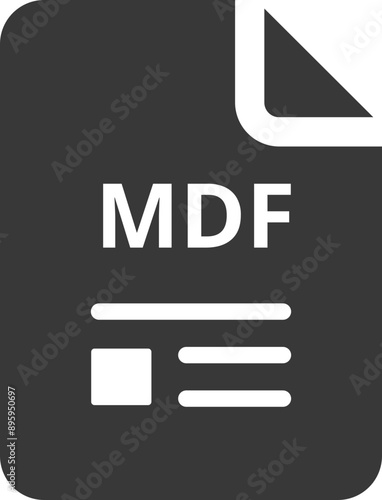 MDF ip file transparent icon