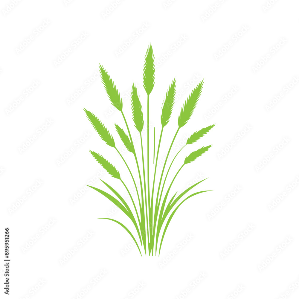 green grass design flat vector illustration green grass design flat vector illustration