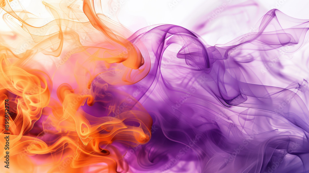 Abstract Colorful Smoke Art Abstract Colorful Smoke Art