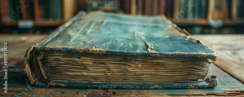 A well-worn book with its pages filled with stories and adventures, its cover worn and its spine cracked.