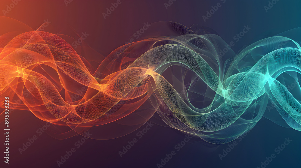 Obraz premium Beautiful concept of background illustration