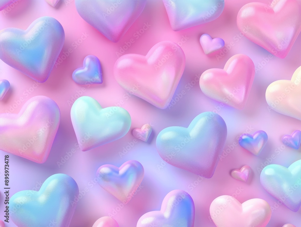 Pink Hearts Background Pink Hearts Background