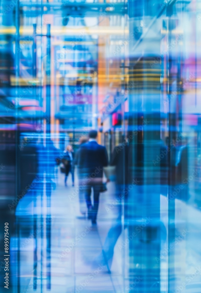 Corporate Hustle: Dynamic Business Center Background Corporate Hustle: Dynamic Business Center Background