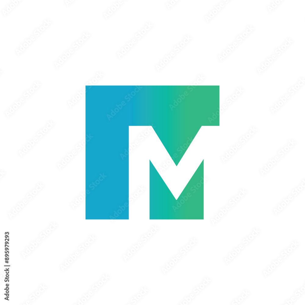 Letter M logo design vector with universal form and creative idea icon Letter M logo design vector with universal form and creative idea icon