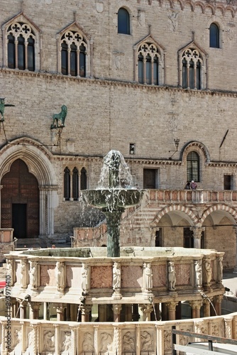 Perugia, borgo medievale dell'Umbria in Centro Italia