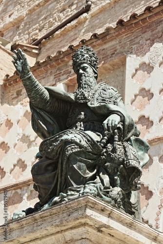 Perugia, borgo medievale dell'Umbria in Centro Italia