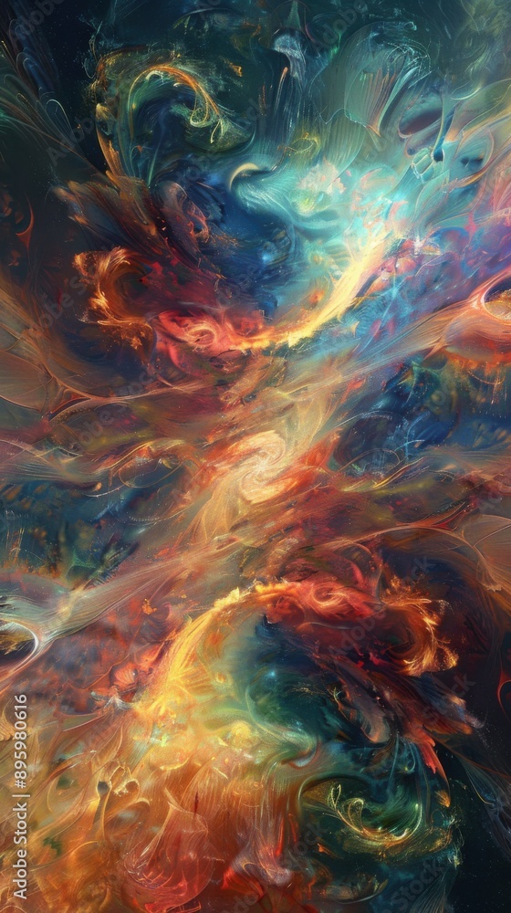 Abstract Cosmic Swirls Abstract Cosmic Swirls