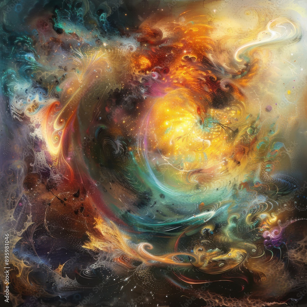 Abstract Cosmic Swirls Abstract Cosmic Swirls
