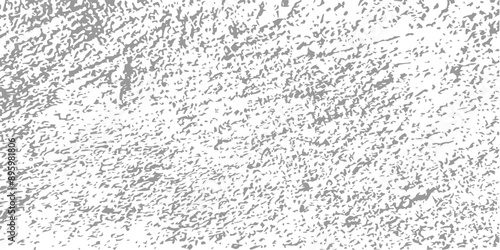 Rectangular worn out gray grunge texture. Rough effect of concrete, scratches for industrial design. Gritty aged vintage background. Vector illustration.