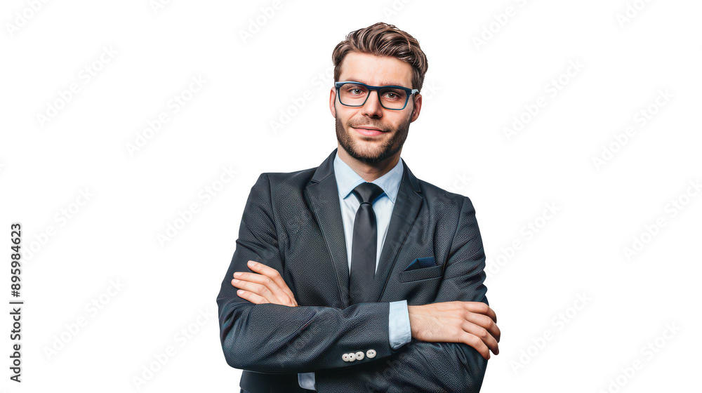 Portrait of a business intelligence analyst interpreting market trends Portrait of a business intelligence analyst interpreting market trends