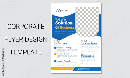 Corporate & Creative flyer design template