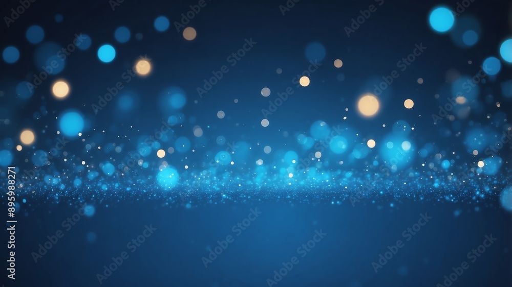 blue bokeh lights abstract background design blue bokeh lights abstract background design