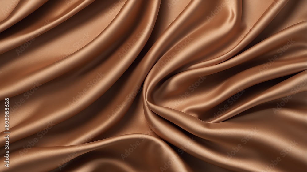 brown satin fabric abstract background design brown satin fabric abstract background design
