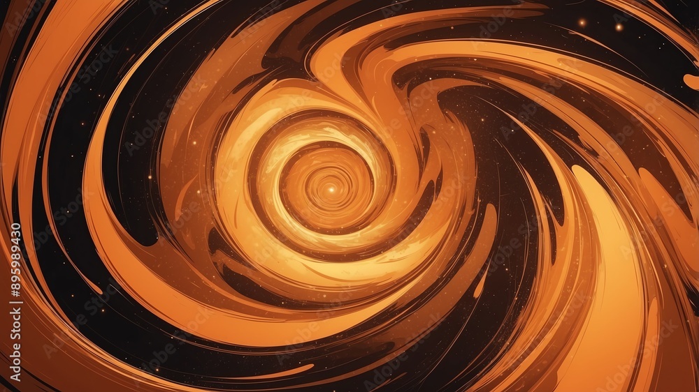 orange vortex swirl abstract background design orange vortex swirl abstract background design