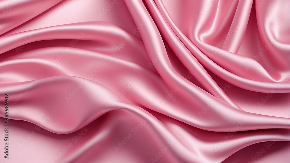 Fototapeta premium pink satin fabric abstract background design