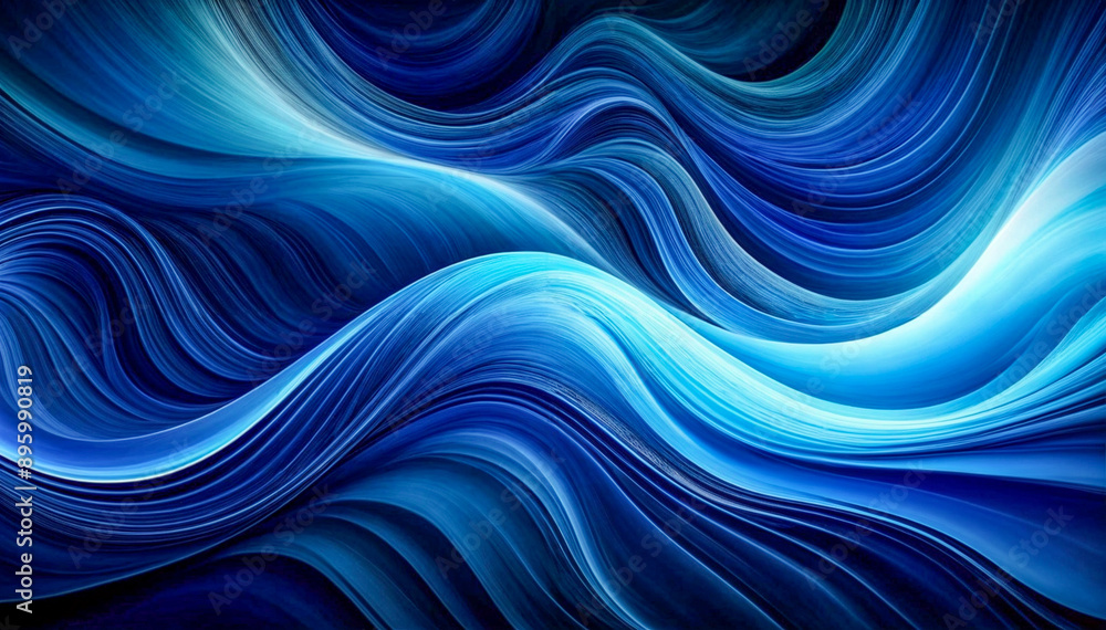 Abstract Blue and Black Gradient Background Abstract Blue and Black Gradient Background