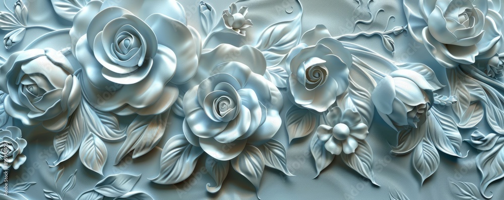 Embossed paper texture with intricate designs, 4K hyperrealistic photo Embossed paper texture with intricate designs, 4K hyperrealistic photo