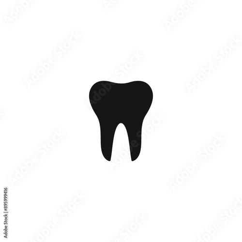 Dental icon vector. EPS 10 editable vector