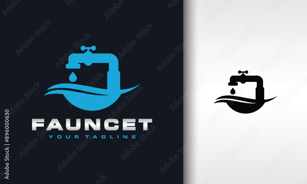 water flow faucet logo water flow faucet logo
