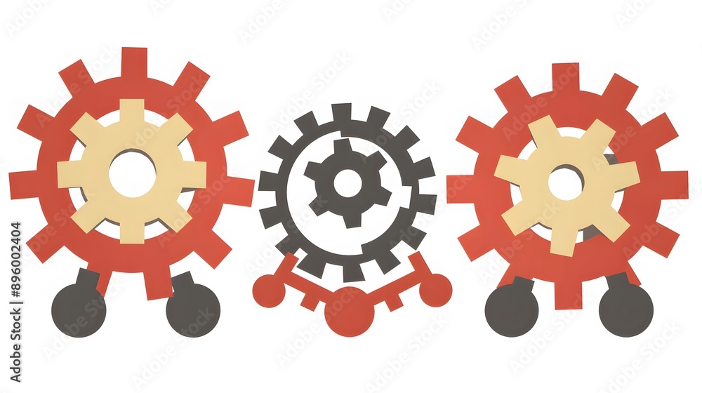 An abstract illustration of gears or machinery working at different speeds, symbolizing the imbalance between money supply growth and economic output that leads to inflation. An abstract illustration of gears or machinery working at different speeds, symbolizing the imbalance between money supply growth and economic output that leads to inflation.
