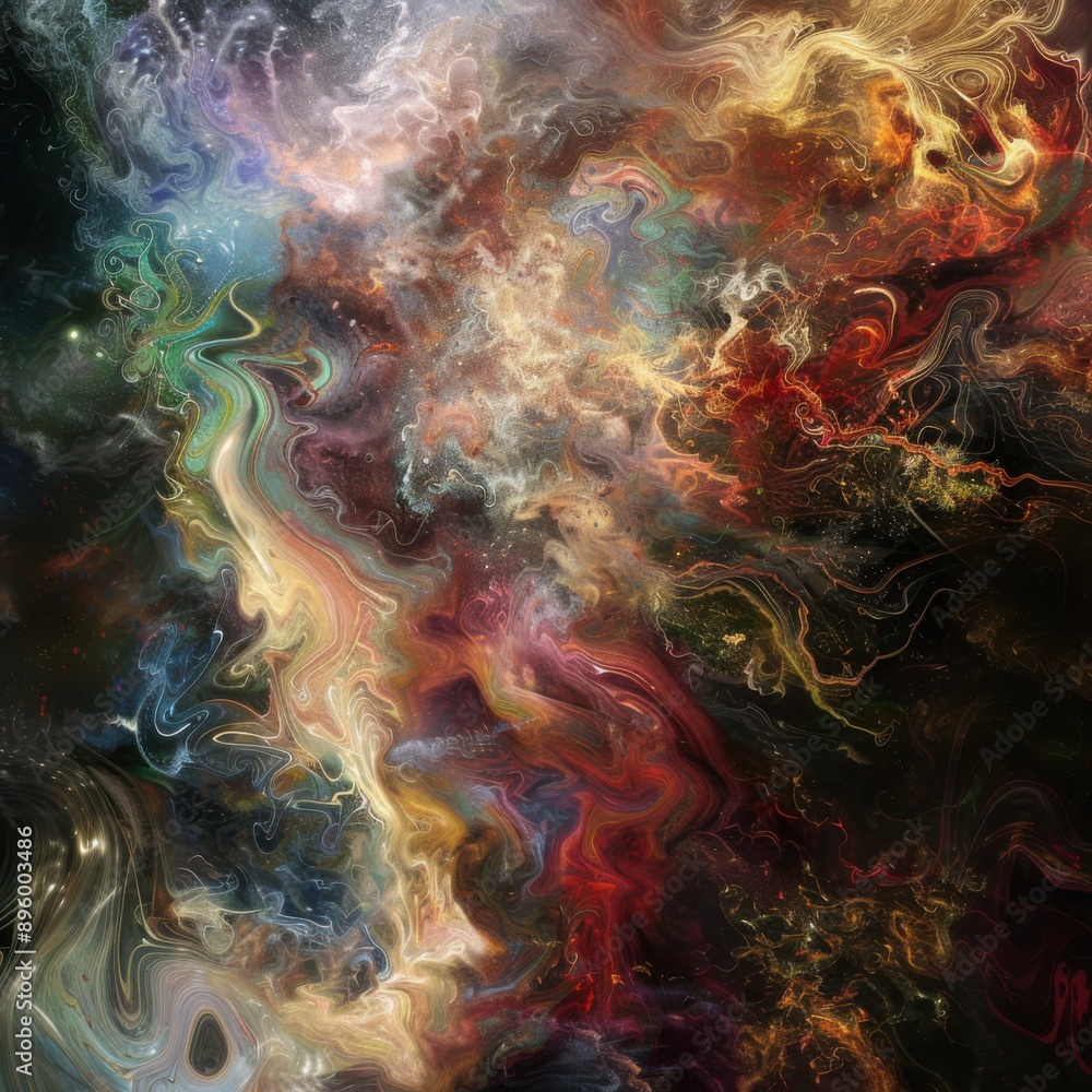 Abstract Cosmic Swirls Abstract Cosmic Swirls