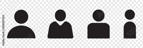 User profile login or access authentication icon vector illustration image888
