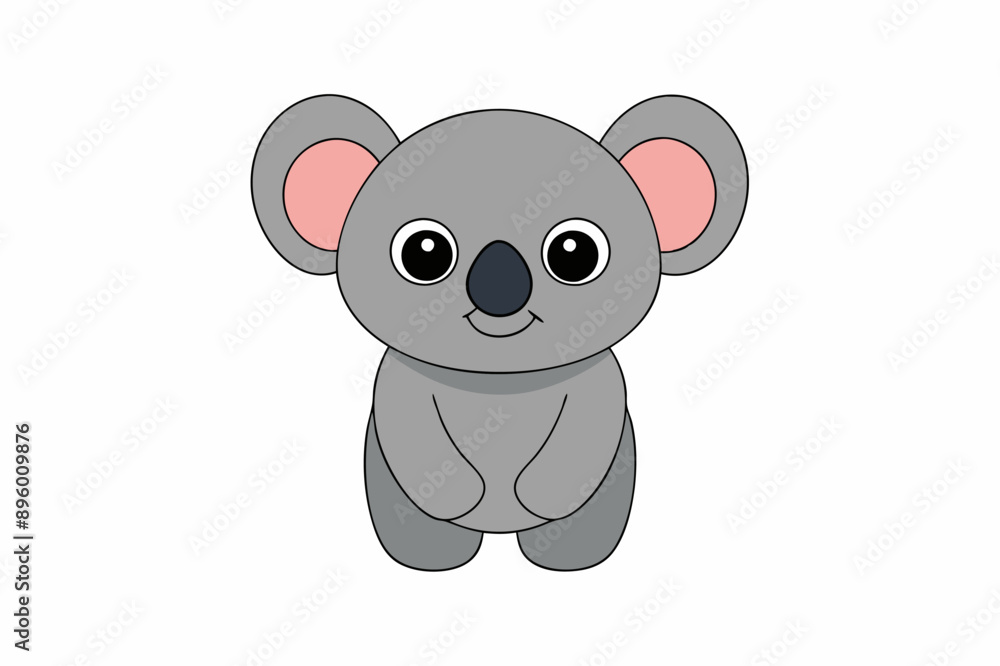 A Koala animal vector illustration A Koala animal vector illustration