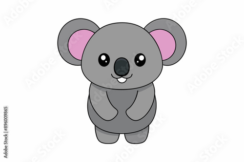 A Koala animal vector illustration photo