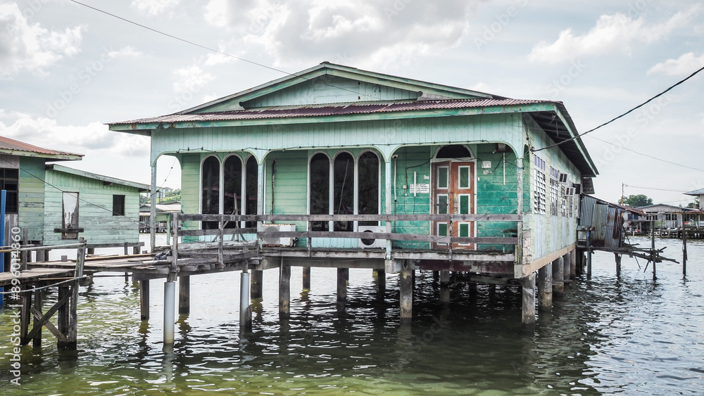 The architecture of Bandar Seri Begawan in Brunei The architecture of Bandar Seri Begawan in Brunei