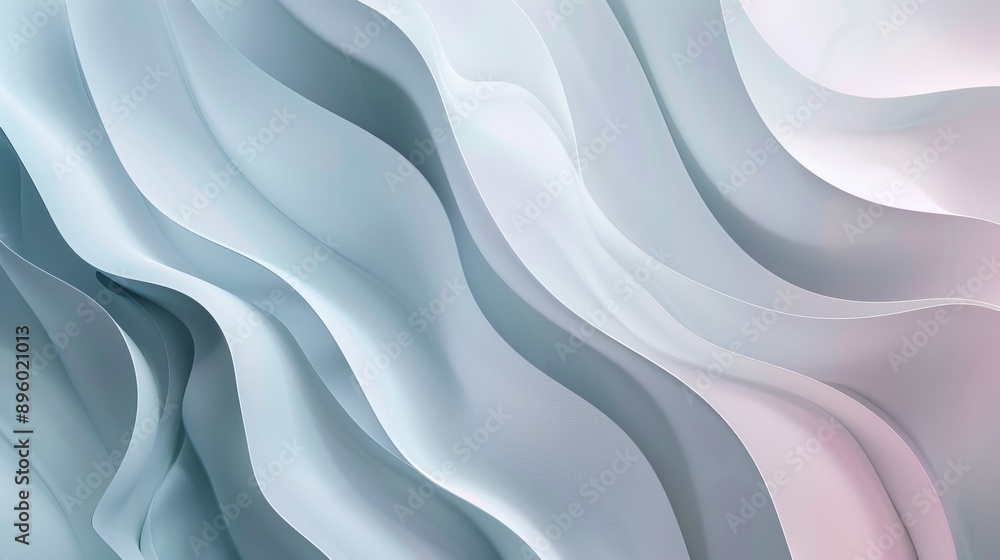 Obraz premium Abstract pastel fluid waves background