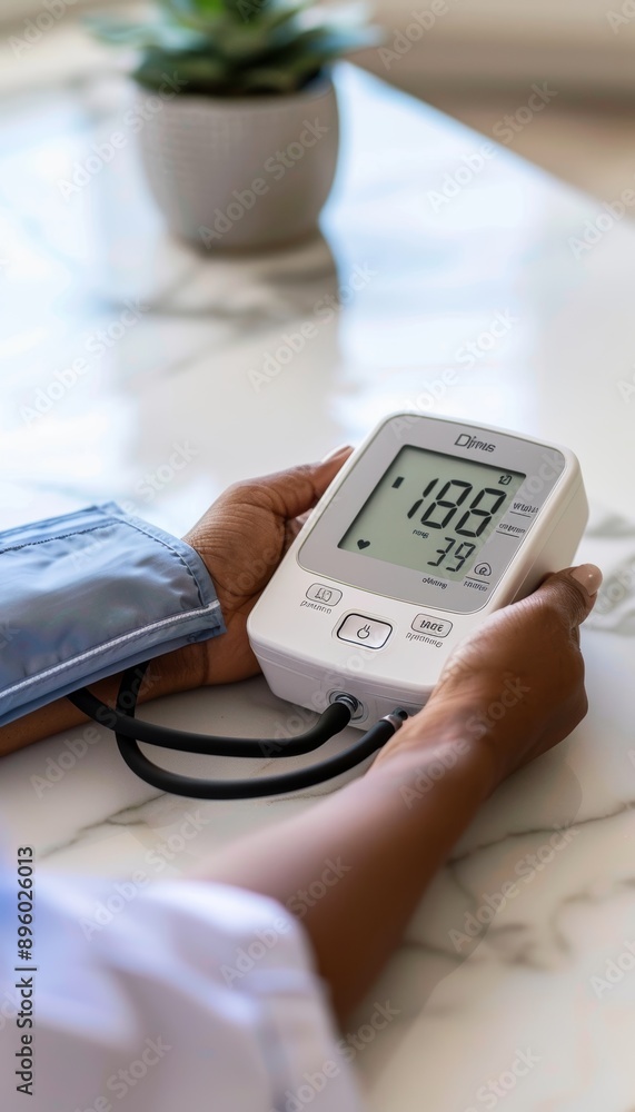 Monitoring Blood Pressure at Home for Regular Health Checkups with Automatic Digital Monitor Monitoring Blood Pressure at Home for Regular Health Checkups with Automatic Digital Monitor