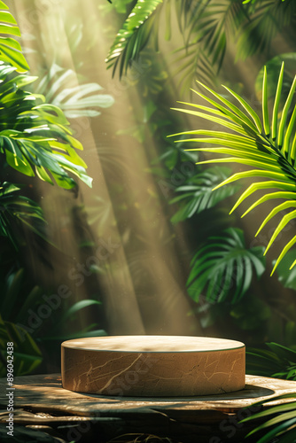 Podium in Jungle 02