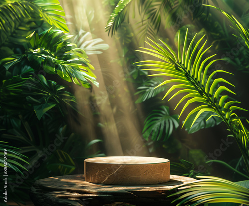 Podium in Jungle 04