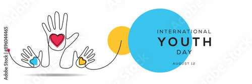 International Youth Day, held on 12 August.