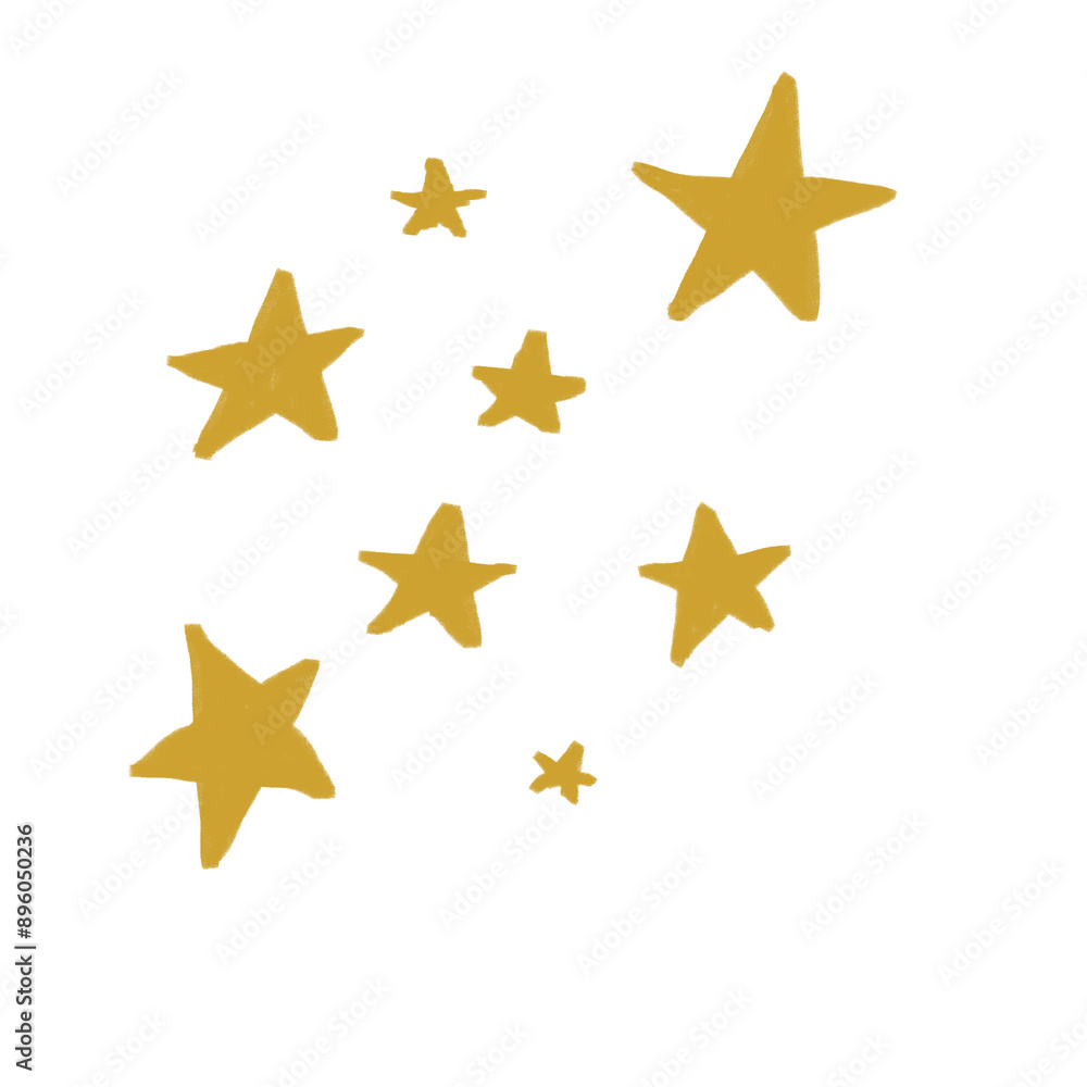 golden stars set golden stars set