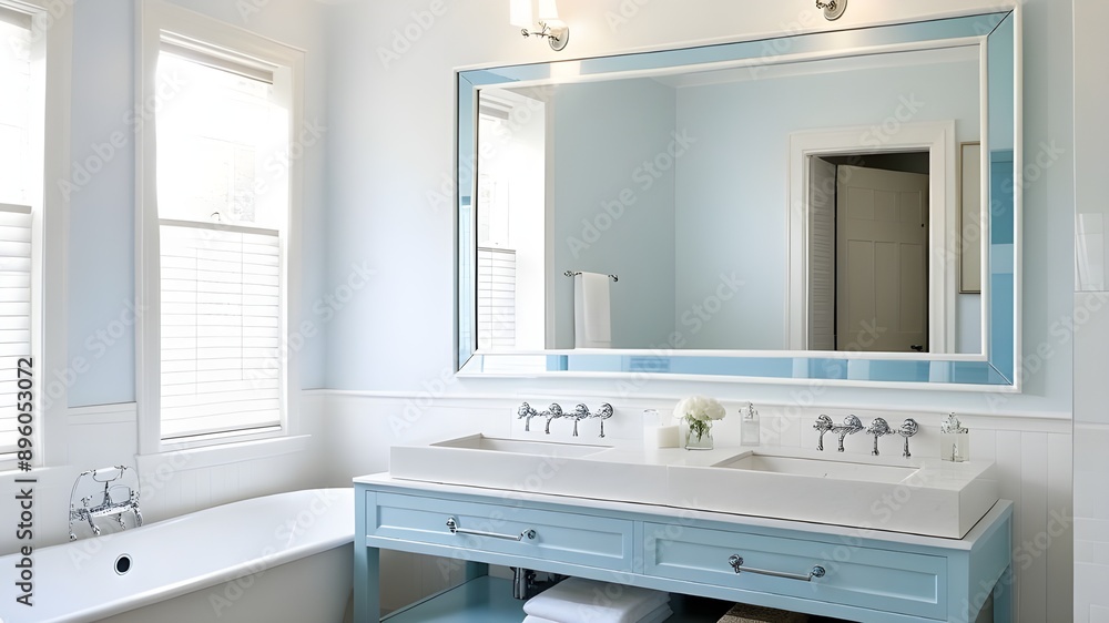 mirror in bathroom mirror in bathroom