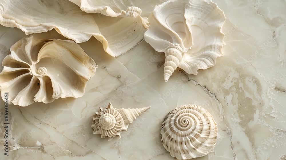 Striking and sophisticated this pattern incorporates both the smooth lines and jagged edges found in different types of shell creating a unique and dynamic look. Striking and sophisticated this pattern incorporates both the smooth lines and jagged edges found in different types of shell creating a unique and dynamic look.