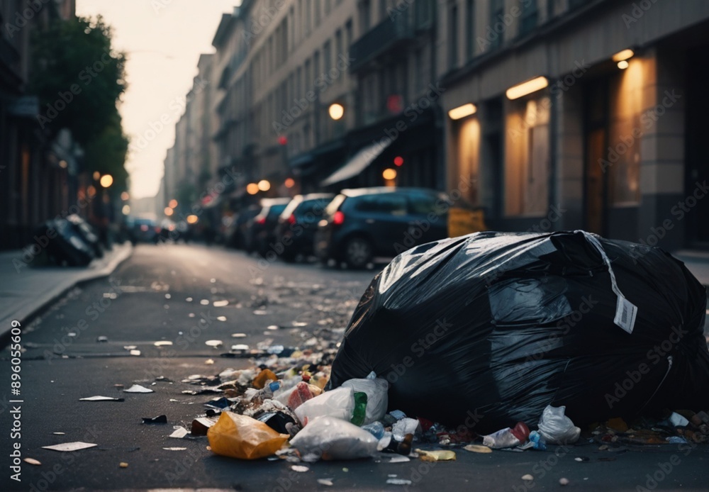 Obraz premium person in the street