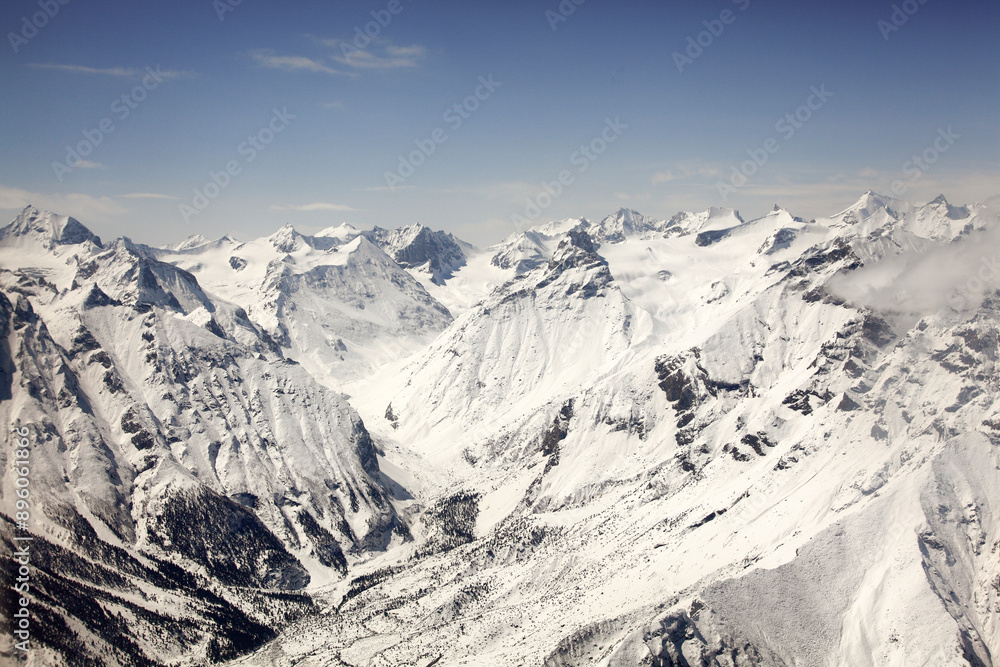Aerial view of snowcapped Karakoram mountain range, Skardu, Pakistan. Aerial view of snowcapped Karakoram mountain range, Skardu, Pakistan.