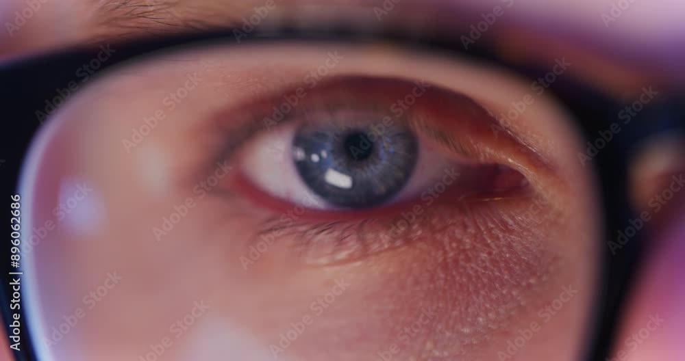 Close-Up of the Iris of a Man's Eye Close-Up of the Iris of a Man's Eye
