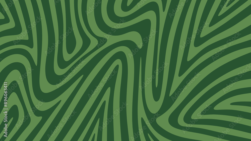 abstract green background with wave lines abstract green background with wave lines