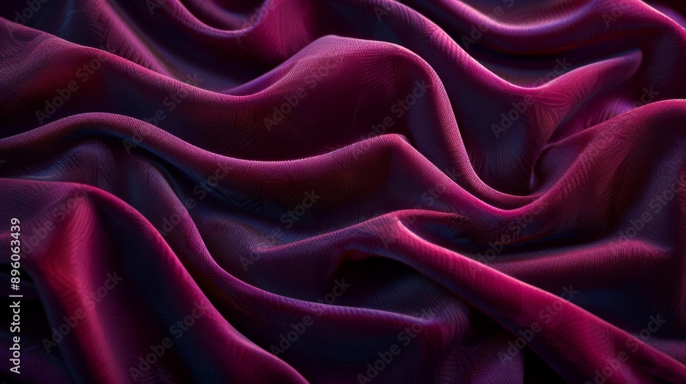 Rich velvet texture background with deep, luxurious colors and soft folds, elegant and tactile Rich velvet texture background with deep, luxurious colors and soft folds, elegant and tactile
